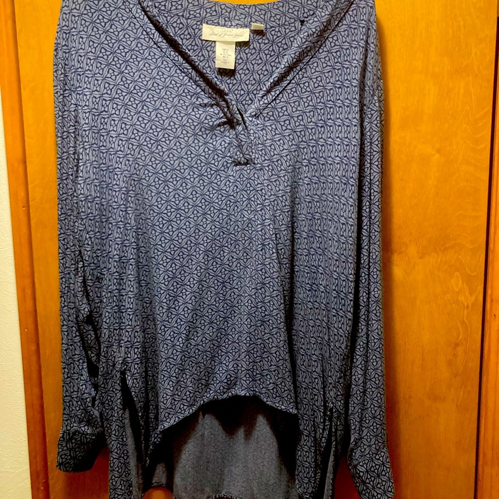 H&M blue blouse